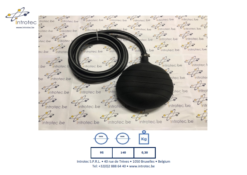 OB/PVC-100 Obturateur en Pvc Palloni otturatori in Pvc Obturador de tubería de PVC Buisafsluiter in Pvc Opblaasbare buisafluiter